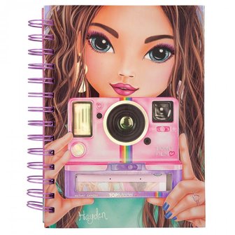 TOPModel notitieboek met selfie notes CANDY CAKE