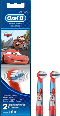 Oral-B Cars Opzetborstel set van 2