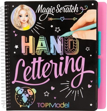 Topmodel Hand Lettering - Magic Scratch