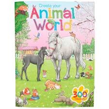 Create Your Animal World kleurboek