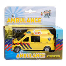 Auto Pull Back Ambulance Met Geluid